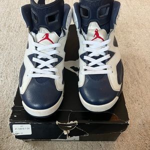 Pre owned Olympic London Jordan 6’s